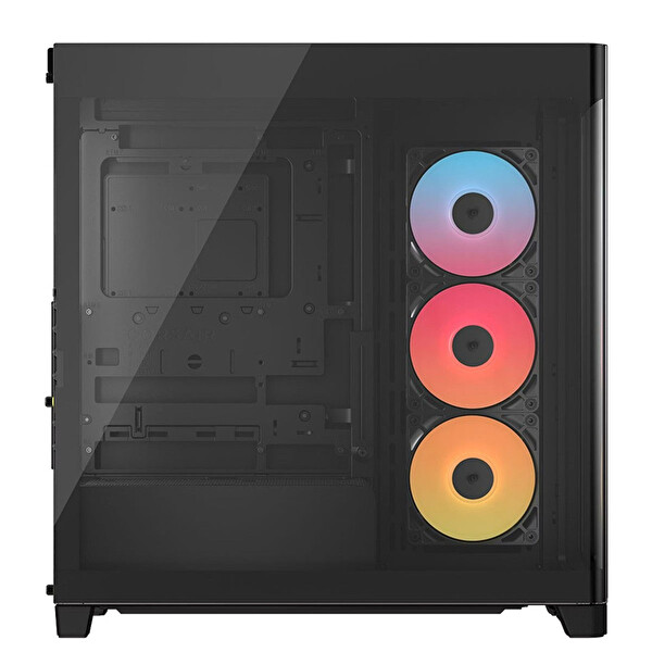 Corsair Frame 4500X RS-R CC-9011314-WW 3x120MM ARGB Fan Panoramik Temperli Cam USB 3.2 Mid Tower E-ATX Bilgisayar Kasası Siyah