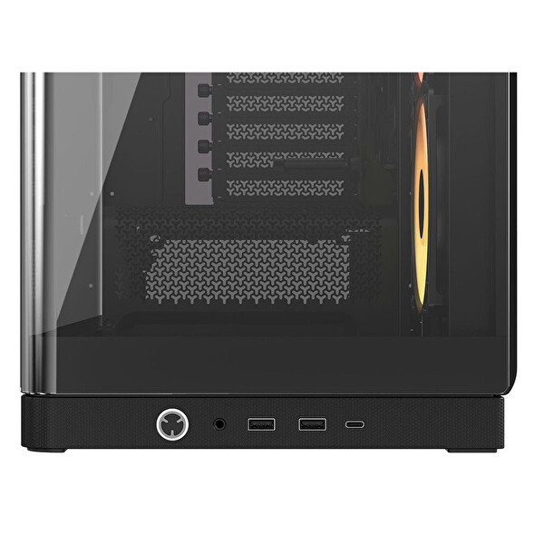 Corsair Frame 4500X RS-R CC-9011314-WW 3x120MM ARGB Fan Panoramik Temperli Cam USB 3.2 Mid Tower E-ATX Bilgisayar Kasası Siyah