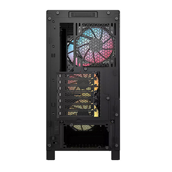 Corsair Frame 4000D LCD RS 4x120MM ARGB Fan Mesh Temperli Cam USB 3.2 Premium Mid Tower E-ATX Dokunmatik Ekranlı Gaming Kasa Siyah