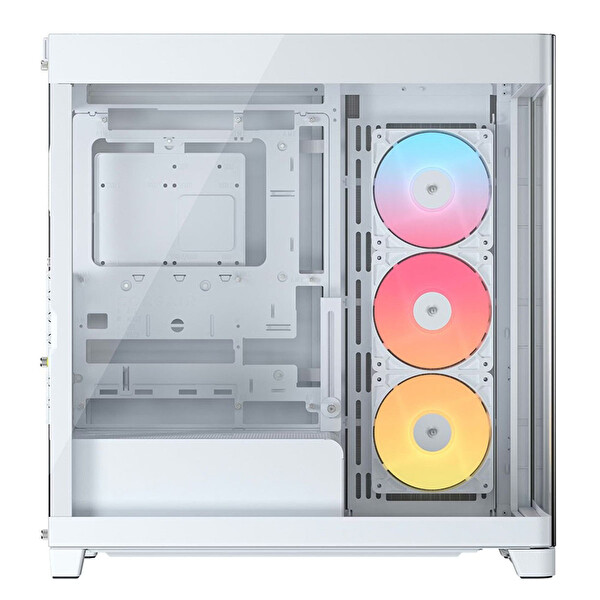 Corsair Frame 4500X RS-R 3x120MM ARGB Fan Panoramik Temperli Cam USB 3.2 Mid Tower E-ATX Gaming Bilgisayar Kasası Beyaz