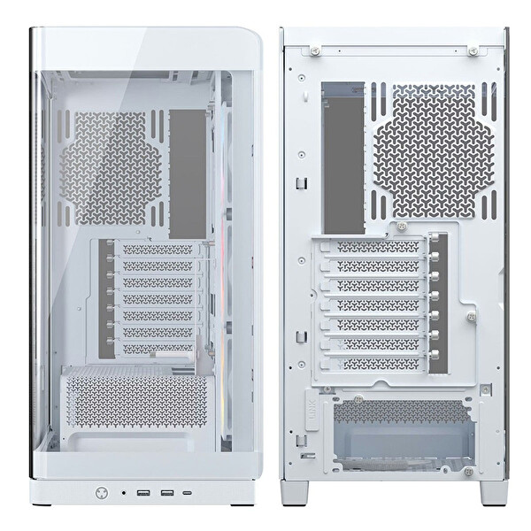 Corsair Frame 4500X RS-R 3x120MM ARGB Fan Panoramik Temperli Cam USB 3.2 Mid Tower E-ATX Gaming Bilgisayar Kasası Beyaz