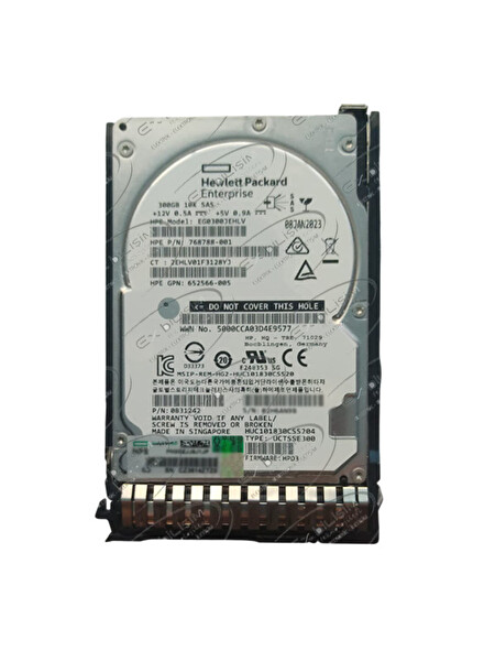 Hp-E 300 GB 10K 6G SAS 2.5