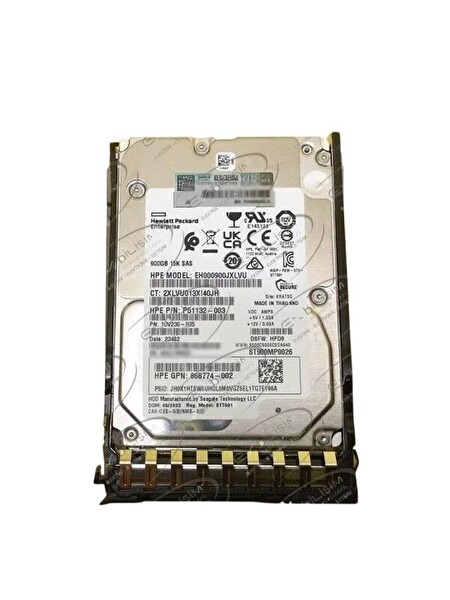 Hp-E 900GB 15K 12G SAS 2.5