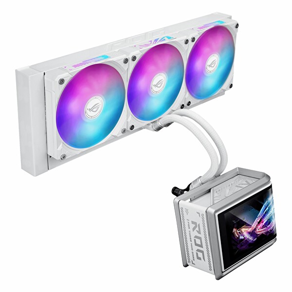 Asus ROG Ryuo IV SLC 360 ARGB White Edition 360 MM AM5/1851P Beyaz İşlemci Sıvı Soğutucu