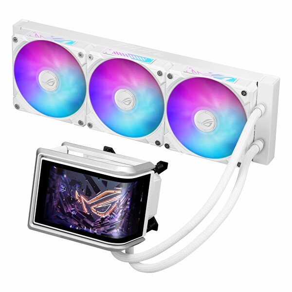 Asus ROG Ryuo IV 360 ARGB White Edition 360 MM AM5/1851P Beyaz İşlemci Sıvı Soğutucu