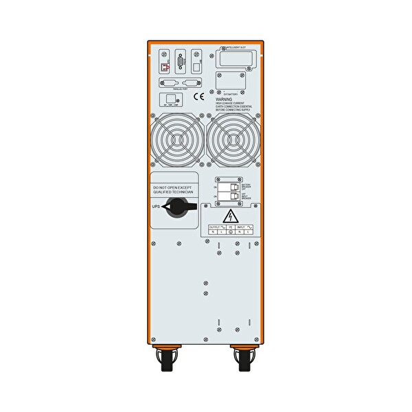 Makelsan Powerpack SE 10KVA 1F/1F 16X7AH PF;1 5-10DK Online UPS