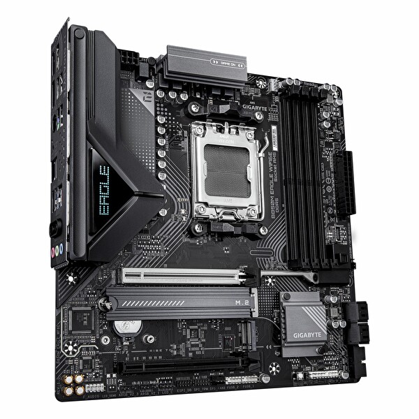 Gigabyte B850M Eagle WiFi6E DDR5 8200 MHz OC M.2 HDMI/DP/USB-C PCIe 5.0 AM5 mATX Anakart