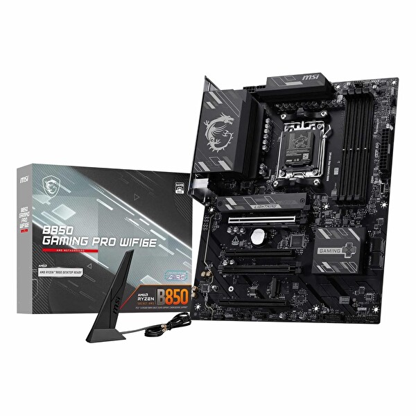 MSI B850 Gaming Pro WiFi6E DDR5 8200 MHz OC M.2 HDMI/DP/USB-C PCIe 4.0 AM5 ATX Anakart