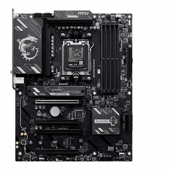 MSI B850 Gaming Pro WiFi6E DDR5 8200 MHz OC M.2 HDMI/DP/USB-C PCIe 4.0 AM5 ATX Anakart
