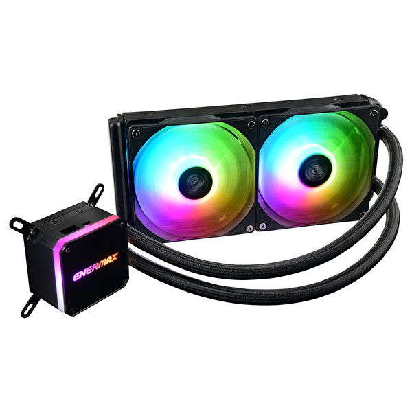 Enermax LiqmaxIII ARGB 240 MM Intel-AMD Uyumlu Siyah İşlemci Sıvı Soğutucu ELC-LMT240-ARGB