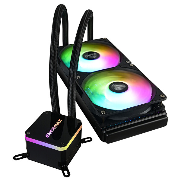 Enermax LiqmaxIII ARGB 240 MM Intel-AMD Uyumlu Siyah İşlemci Sıvı Soğutucu ELC-LMT240-ARGB