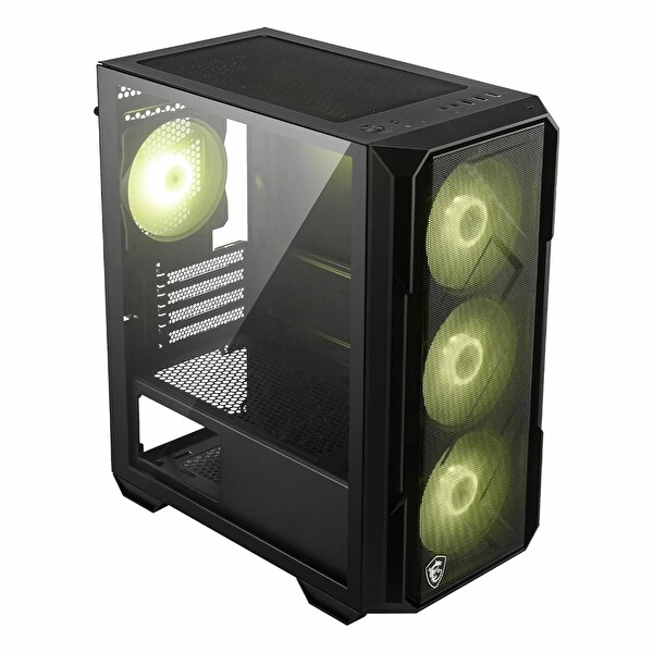 MSI MAG Forge M120R Airflow USB 3.2 ARGB mATX Mid Tower Siyah Kasa