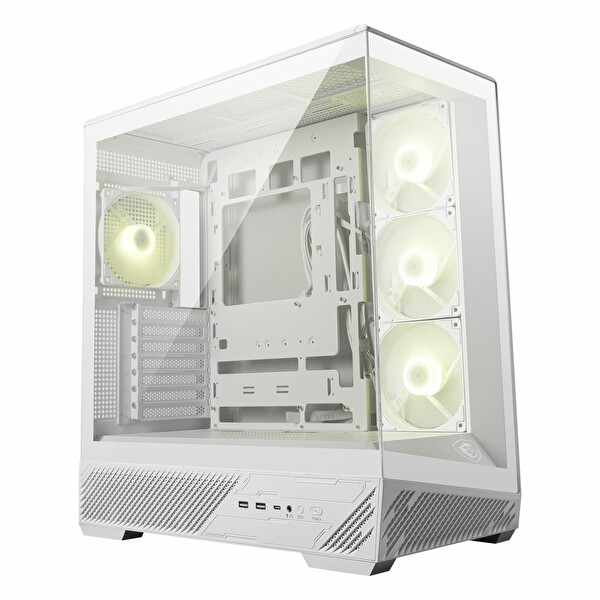 MSI MAG Pano 130R PZ USB 3.2 ARGB ATX Mid Tower Beyaz Kasa