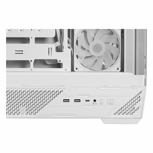 MSI MAG Pano 130R PZ USB 3.2 ARGB ATX Mid Tower Beyaz Kasa