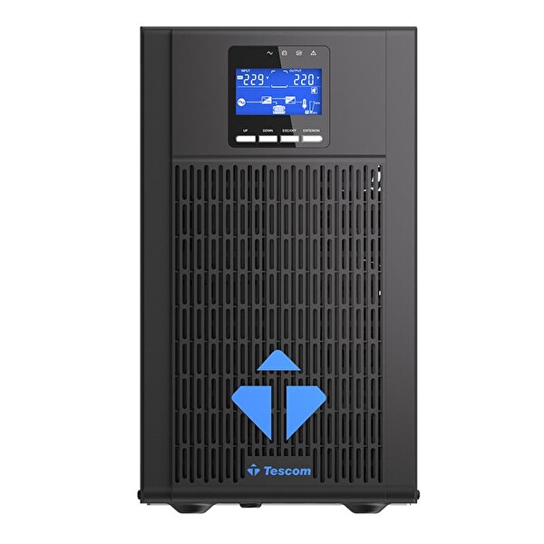 Tescom Neoline 3KVA 1F-1F 6X7AH 4-8DK LCD Online UPS Güç Kaynağı