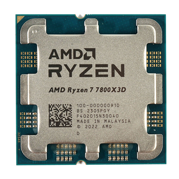 AMD Ryzen 7 7800X3D 8 Çekirdek)4.2GHz- 5.0GHz 104MB AM5 İşlemci Tray