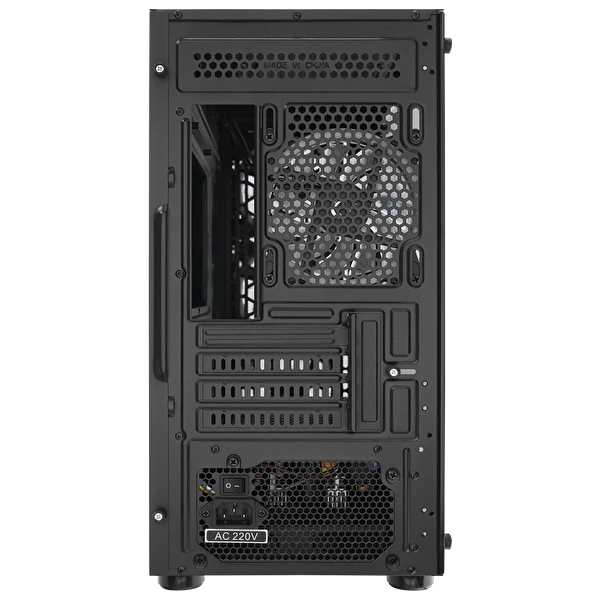 Rampage Vega V2 650W 80+ Bronze Tempered Glass USB3.0 RGB mATX Siyah Gaming Kasa