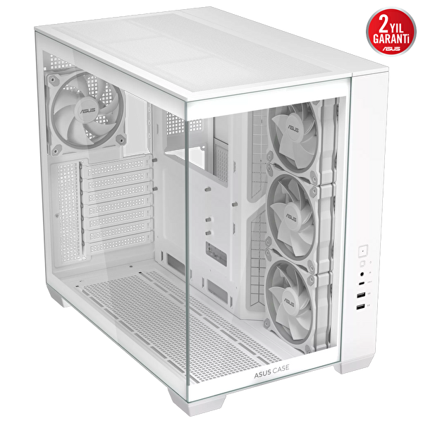 Asus A32 Plus Tempered Glass ARGB Beyaz ATX Bilgisayar Kasası