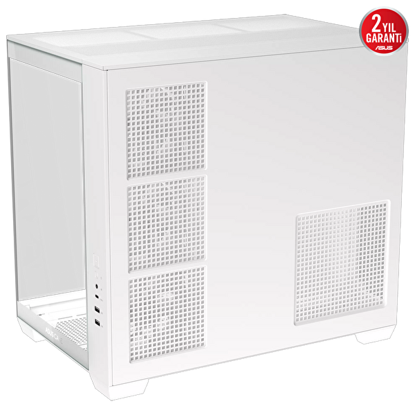 Asus A32 Plus Tempered Glass ARGB Beyaz ATX Bilgisayar Kasası