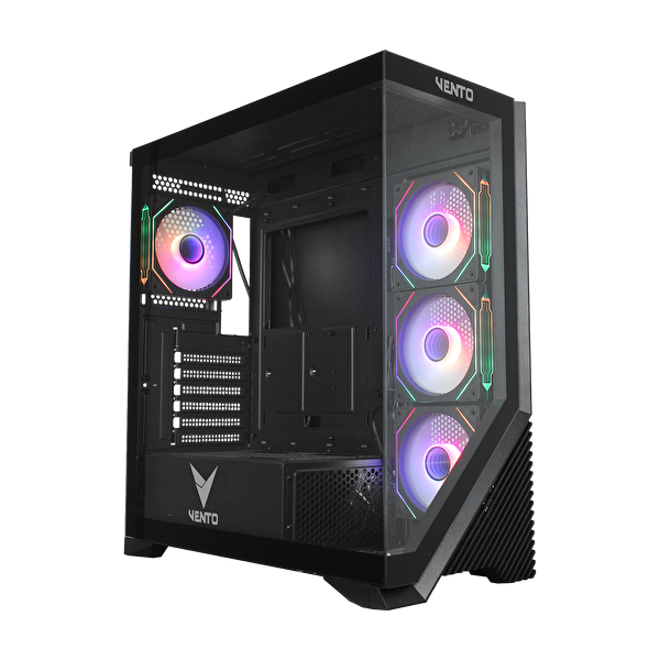 Vento VG4202FLA Tempered Glass USB 3.0 Mesh ARGB E-ATX Tower Kasa
