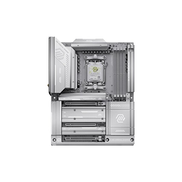 MSI MAG X870E Tomahawk MAX WIFI PZ DDR5 8400MHZ 1XHDMI 2XTYPE-C DP 4XM.2 ATX AM5 AMD 9000-8000-7000 Serileri ile Uyumlu Anakart