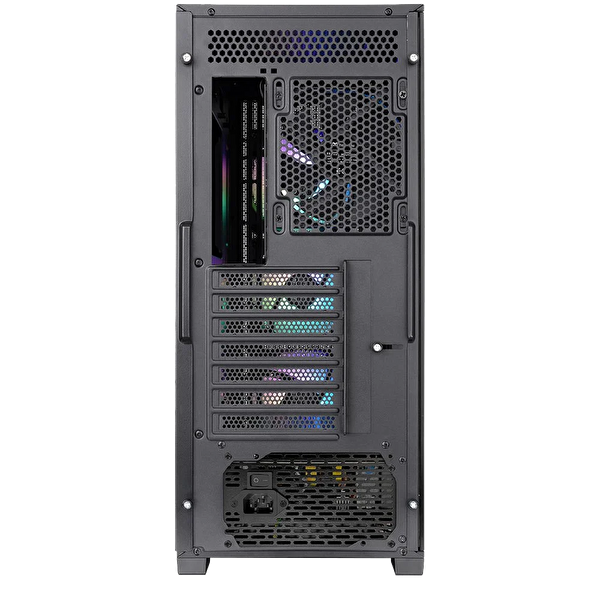 Thermaltake V290 TG 650W 80+ Bronze ARGB 3x120MM Fan Mesh Ön Panel Pencereli Oyuncu Kasasi
