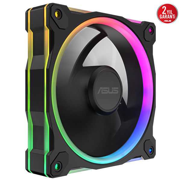 Asus Prime MR120 ARGB 120MM Siyah Üçlü Kasa Fani
