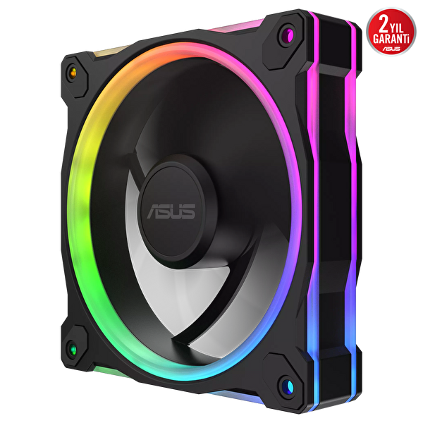 Asus Prime MR120 ARGB 120MM Siyah Üçlü Kasa Fani