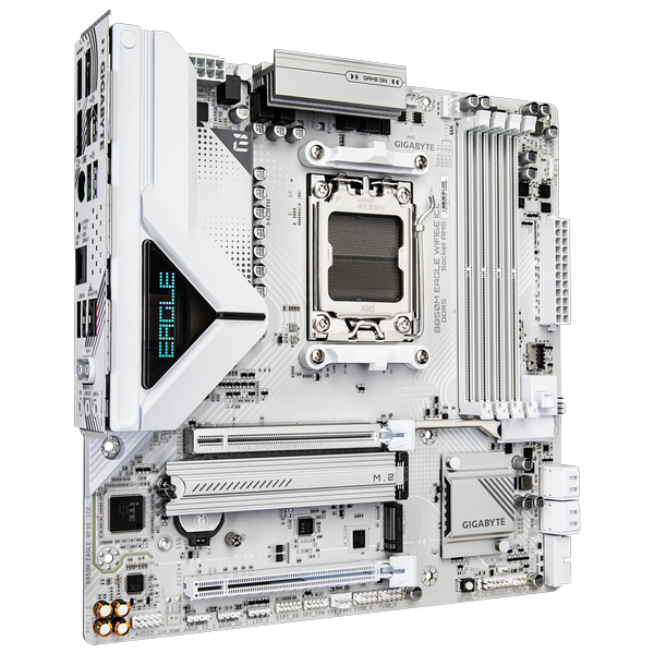 Gigabyte B850M Eagle WifiI6E ICE 8200MHz OC DDR5 AM5 DP HDMI M.2 mATX Anakart