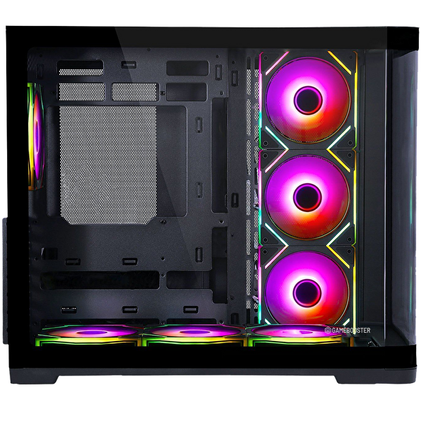 GameBooster GB-G2852B 750W 80+ Bronze SeaView ARGB Type-C 3.1 ATX Mid Tower Siyah Kasa
