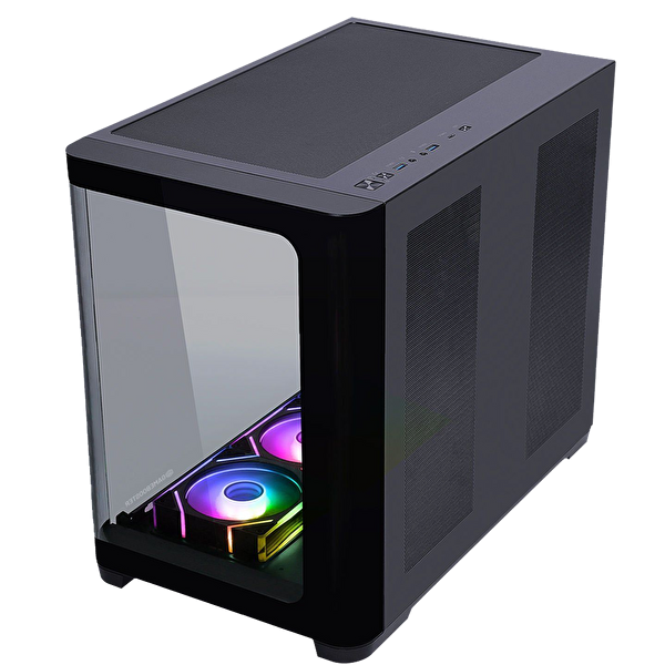 GameBooster GB-G2852B 750W 80+ Bronze SeaView ARGB Type-C 3.1 ATX Mid Tower Siyah Kasa