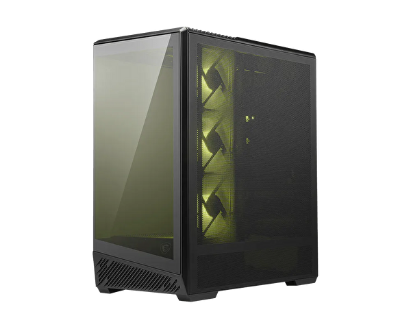 MSI MAG Pano 130R PZ Siyah ATX ARGB Oyuncu Kasası 4x 120 mm ARGB Fan Temperli Cam