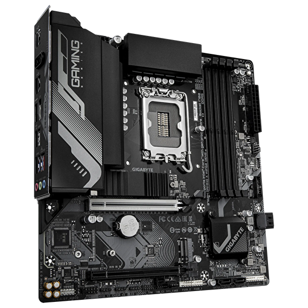 Gigabyte B760M Gaming X WIFI6E GEN5 7600MHz OC DDR5 LGA 1700 M.2 HDMI DP mATX Anakart