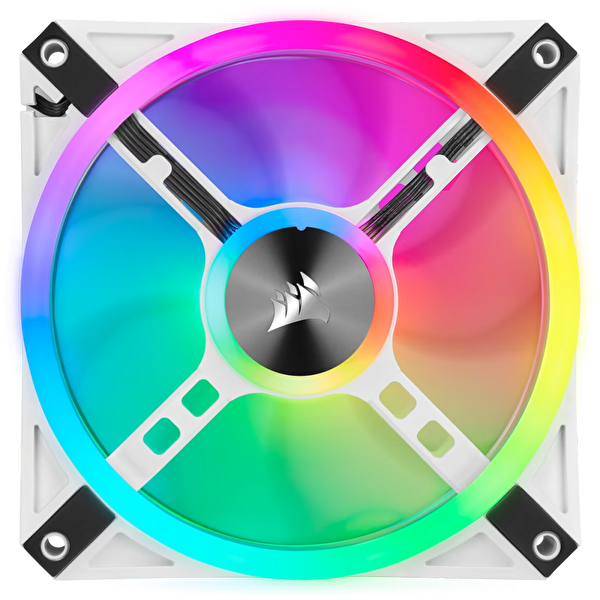 Corsair iCUE QL120 RGB PWM Beyaz 120 MM Fan
