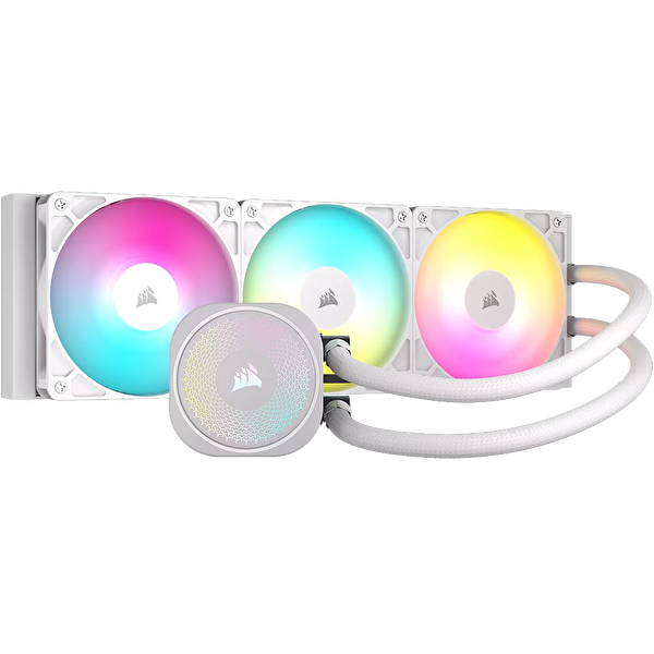 Corsair Nautilus 360 RS ARGB 360 MM Beyaz İşlemci Sıvı Soğutucu