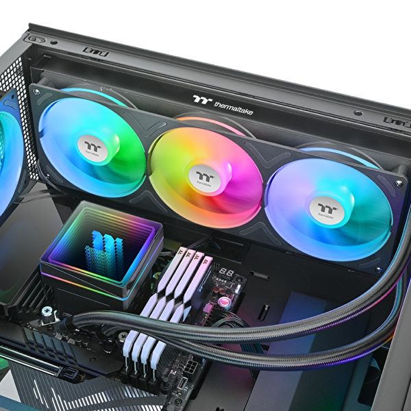 Thermaltake TH360 V3 ARGB 360 MM Siyah İslemci Sıvı Soğutucu