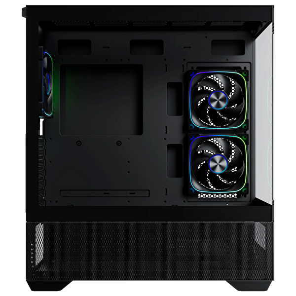 GameBooster NYVRA ALPHA 750W 80+ Bronze SeaView ARGB ATX3.1 PCI-E 5.1 ATX Mid Tower Kasa