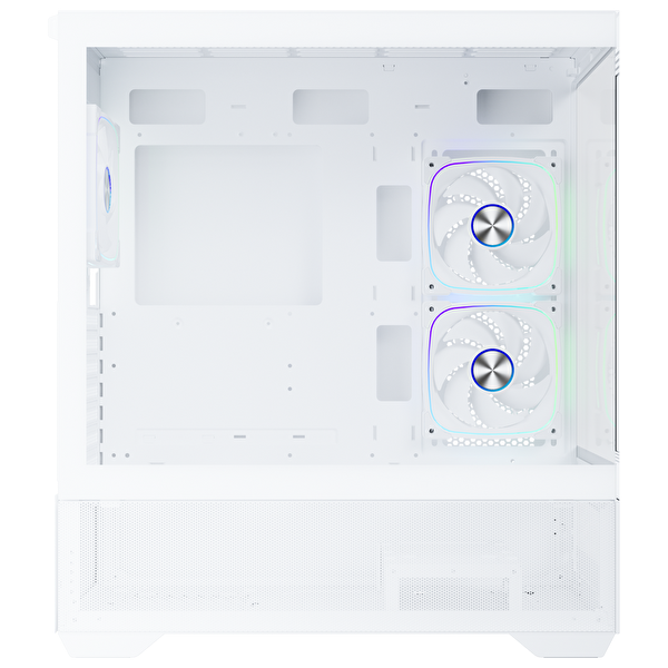 GameBooster NYVRA ALPHA 750W 80+ Bronze SeaView ARGB ATX3.1 PCI-E 5.1 Beyaz ATX Mid Tower Kasa