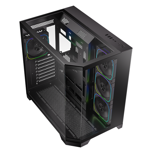 BitFenix P100 850W 80+ Bronze ATX 3.1 Tempered Glass FRGB Siyah ATX Mid Tower Kasa