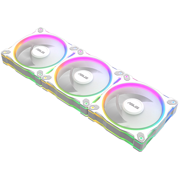 Asus Prime MR120 ARGB 120 MM Üçlü Beyaz Kasa Fanı