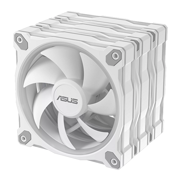 Asus Prime MR120 ARGB 120 MM Üçlü Beyaz Kasa Fanı