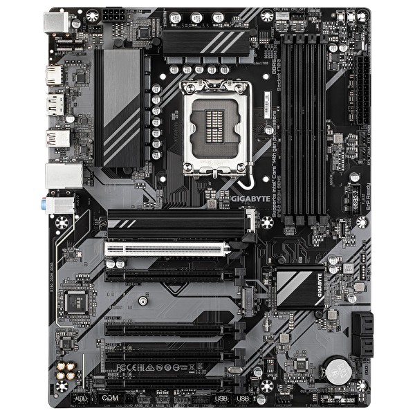 Gigabyte B760 DS3H GEN5 DDR5 7600 MHz(OC) Soket 1700 M.2 HDMI DP ATX Anakart