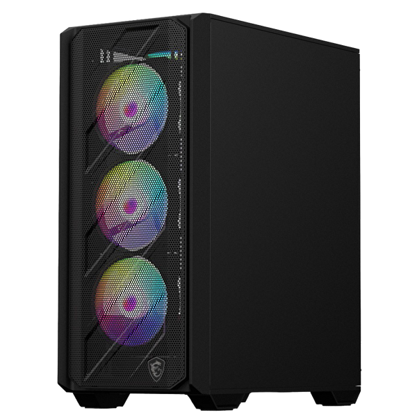 MSI MAG Forge 141A B75 750W 80+ Bronze Tempered Glass RGB Siyah ATX Bilgisayar Kasasi