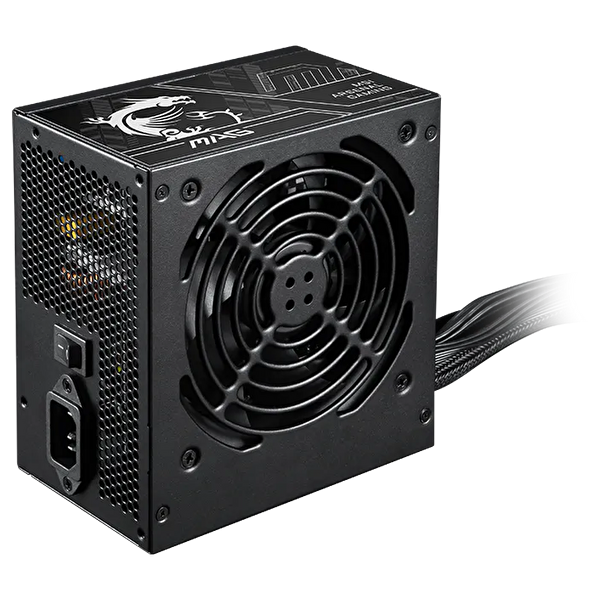 MSI MAG A650BN PCIE5 II 650W 80+ Bronze GEN 5.1 ATX 3.1 120 MM Fanlı PSU