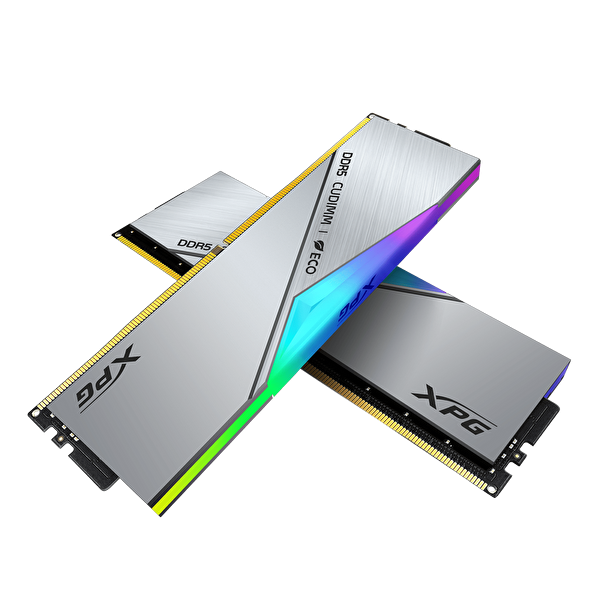 XPG Lancer AX5CU8400C4024G-DCLACRSG 48 GB (2x24) RGB 8400 MHz CL40 CU-DIMM DDR5 Gümüş Dual Kit RAM