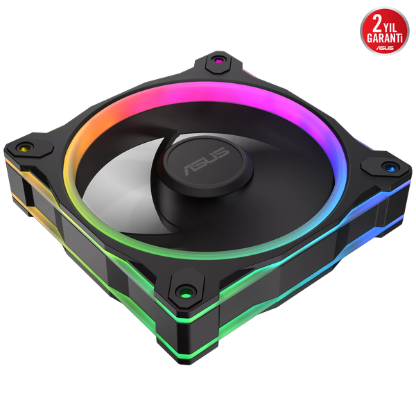 Asus Prime MR120 Reverse ARGB Siyah 120 MM Kasa Fanı