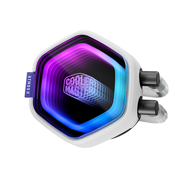 Cooler Master MasterLiquid Atmos II Pixel Led ARGB 360 MM Beyaz İşlemci Sıvı Soğutucu