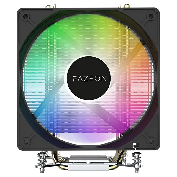 Fazeon A3120TRA 12 CM RGB Kule Tipi Siyah İşlemci Soğutucu