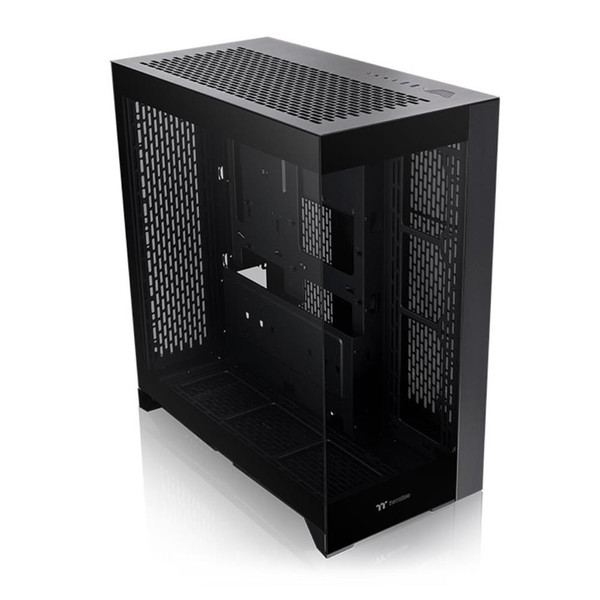 Thermaltake CTE E600 MX PCI-E 4.0 Dual 90 Derece Riser Kablolu Mesh Siyah E-ATX Bilgisayar Kasası