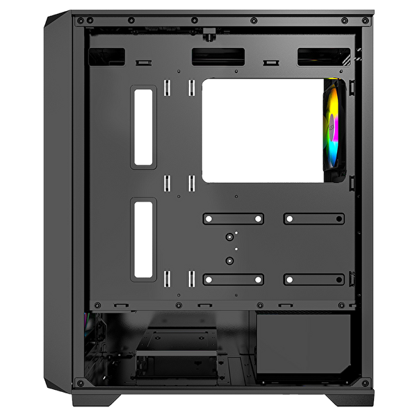 Fazeon F4 650W 80 Plus Bronze Temperli Cam Mesh 4x ARGB Fanlı Siyah E-ATX Oyuncu Kasası